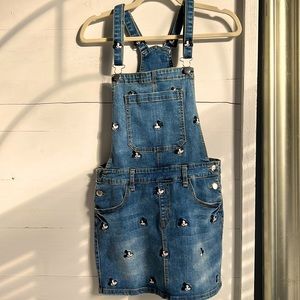 Cakeworthy Mickey overall mini dress - like new condition